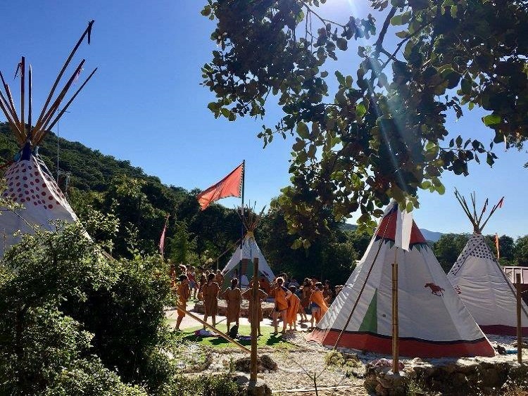 campamento de verano.oferta viaje fin de curso indian natura